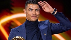 Tin giờ chót 24/12: Ronaldo xuất hiện tại lễ trao giải Globe Soccer