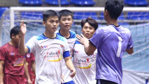 Bảng xếp hạng giải futsal Cúp Quốc gia HDBank 2024 lượt 1