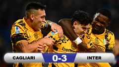  Kết quả Cagliari 0-3 Inter Milan: Inter vượt mặt Napoli, lên nhì bảng Serie A 