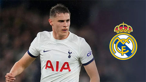 Real nhắm Van de Ven của Tottenham