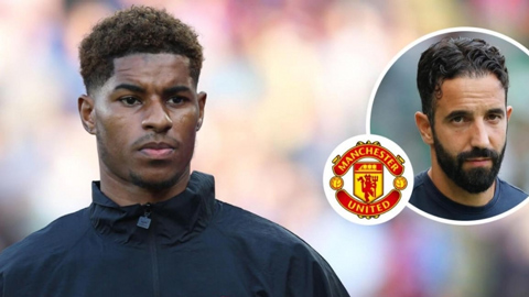 Vì sao Amorim để Rashford dự bị cả trận?