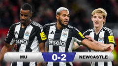 Kết quả MU 0-2 Newcastle: Quỷ đỏ bại trận ngày cuối năm 2024