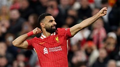 Chiếc giày Vàng châu Âu 2024/25: Salah lên đỉnh
