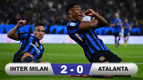 Kết quả Inter Milan 2-0 Atalanta: Nerazzurri vào chung kết Siêu cúp Italia