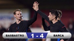 Kết quả Barbastro 0-4 Barca: Ngày thăng hoa của Lewandowski