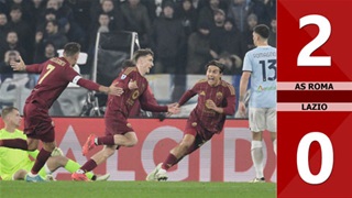 VIDEO bàn thắng AS Roma vs Lazio: 2-0 (Vòng 19 Serie A 2024/25)