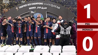 VIDEO bàn thắng PSG vs Monaco: 1-0 (Siêu cúp Pháp 2025)