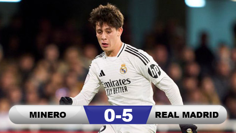 Guler tỏa sáng, Real Madrid B đại thắng ở cúp Nhà Vua