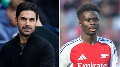 Arsenal chốt xong người thay thế Bukayo Saka