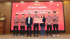 Tập đoàn thể thao Động Lực thưởng 2,4 tỷ đồng cho ĐT Việt Nam sau chức vô địch AFF Cup 2024