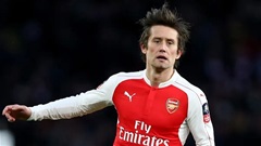 Arsenal mời Rosicky về thay Edu 