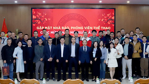 VFF và VPF gặp mặt nhà báo, phóng viên thể thao nhân dịp Xuân Ất Tỵ 2024