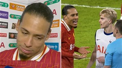 Van Dijk đã nói gì với trọng tài?