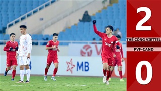 VIDEO bàn thắng Thể Công - Viettel vs PVF-CAND: 2-0 (Vòng 1/8 Cup QG 2024/25)