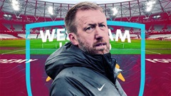 Graham Potter đi vào lịch sử ngay trận đầu dẫn dắt West Ham