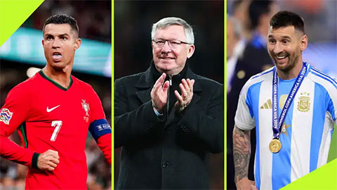  Sir Alex chỉ ra ai là GOAT giữa Ronaldo và Messi