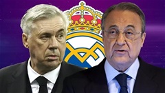 Cái nhíu mày của Perez khiến Ancelotti chột dạ