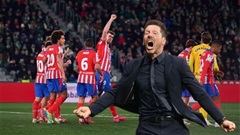 Atletico tiến gần kỷ lục 'đếm xác' của Barca