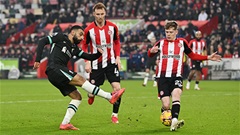 Trực tiếp Brentford 0-0 Liverpool: The Reds chơi bóng nửa sân