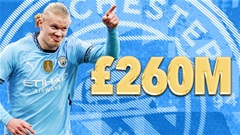 Ký siêu hợp đồng với Man City, Erling Haaland 'đút túi' 3.000 bảng mỗi giờ