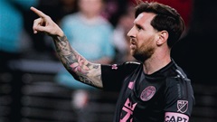 Lionel Messi có bàn đầu tiên vào năm 2025, ăn mừng cực lạ