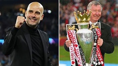 Pep Guardiola tiến sát kỷ lục của Sir Alex Ferguson