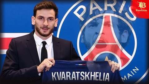 Kvaratskhelia tới PSG, vụ nổ có thể đánh thức gã khổng lồ