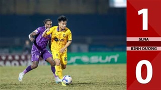 VIDEO bàn thắng SLNA vs Bình Dương: 1-0 (Vòng 11 V.League 2024/25)