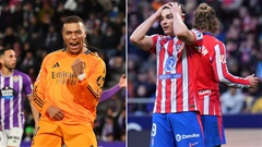 Vòng 21 La Liga: Real Madrid đại thắng, Atletico bị cầm hòa