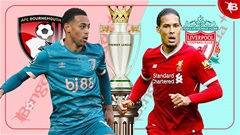 Nhận định bóng đá Bournemouth vs Liverpool, 22h00 ngày 1/2: Lạc lối ở Vitality