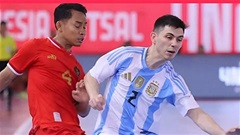 Sau chiến thắng Nhật Bản, ĐT futsal Indonesia thua đậm đội hạng 3 thế giới