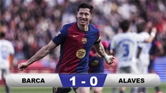 Kết quả Barca 1-0 Alaves: Thu hẹp cách biệt với Real