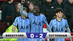 Kết quả Brentford 0-2 Tottenham: Spurs ngắt mạch thua