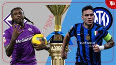 Nhận định bóng đá Fiorentina vs Inter, 02h45 ngày 7/2: Màu tím nhợt nhạt