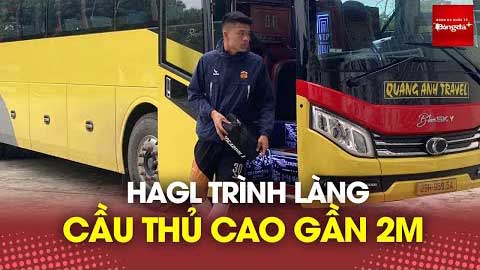 Thần đồng cao gần 2m Đinh Quang Kiệt sẵn sàng trình làng HAGL tại V.League