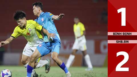 VIDEO bàn thắng Bình Định vs SHB.ĐN: 1-2 (Vòng 12 V.League 2024/25)