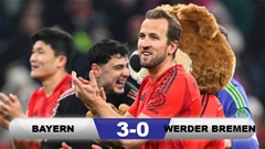 Kết quả Bayern 3-0 Bremen: Bayern vững ở đỉnh bảng