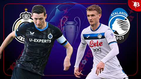 Nhận định bóng đá Club Brugge vs Atalanta, 00h45 ngày 13/2: Ca khúc khải hoàn