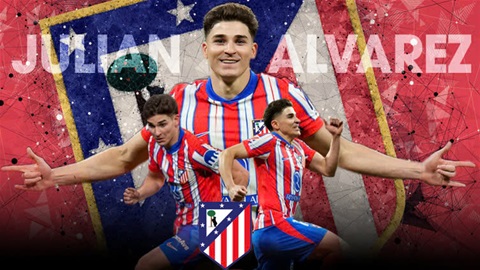 Julian Alvarez và màn hồi sinh ấn tượng tại Atletico Madrid