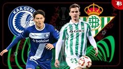 Nhận định bóng đá Gent vs Real Betis, 03h00 ngày 14/2: Chuyến đi bão táp