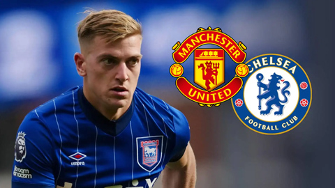 MU và Chelsea tranh Liam Delap ở hè 2025