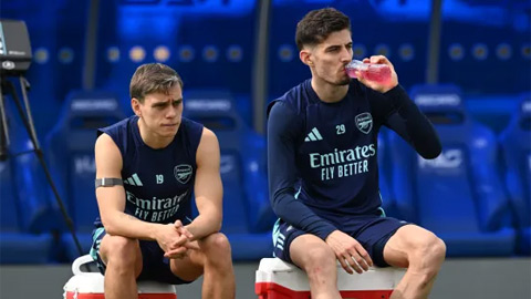 Havertz chấn thương, Arsenal mất sạch tiền đạo