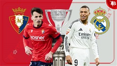 Nhận định bóng đá Osasuna vs Real Madrid, 22h15 ngày 15/2: ‘Mưa gôn’ ở El Sadar