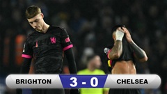 Kết quả Brighton 3-0 Chelsea: The Blues tan nát