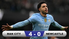 Kết quả Man City 4-0 Newcastle: Đại thắng chờ tái đấu Real