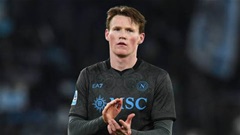 Atletico Madrid lỡ cơ hội vượt mặt Real, Napoli của McTominay bị níu chân