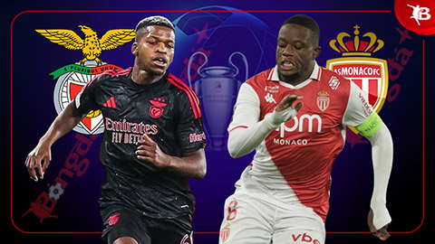 Nhận định bóng đá Benfica vs Monaco, 03h00 ngày 19/2: Đại bàng bay cao