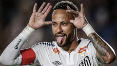 Neymar ghi bàn thắng đầu tiên cho Santos sau 13 năm