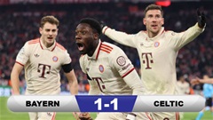 Kết quả Bayern 1-1 (chung cuộc 3-2) Celtic: Vé đi tiếp nghẹt thở cho 'Hùm xám'