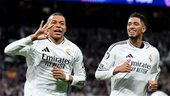 Jude Bellingham khen Mbappe hết lời sau chiến thắng đáng nhớ của Real